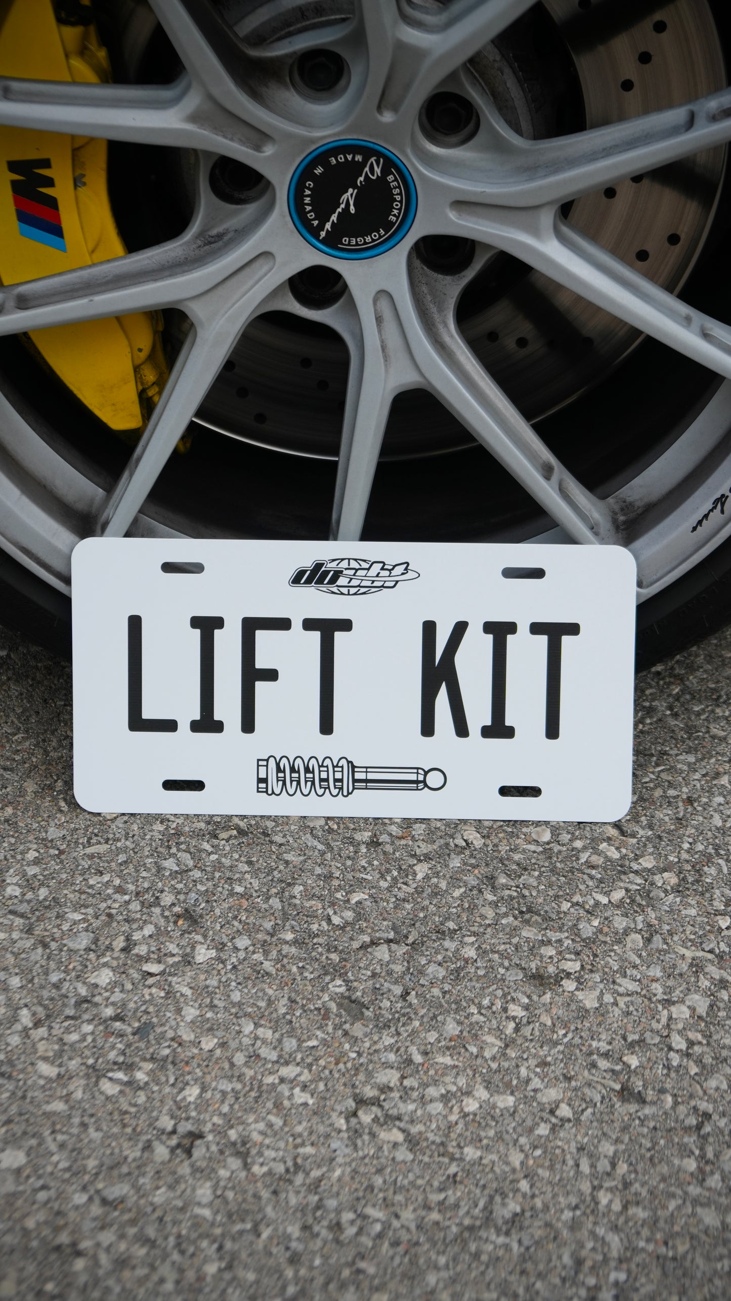 LIFT KIT License Plate
