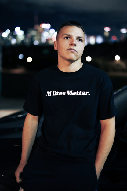 M Lites Matter T-Shirt Black