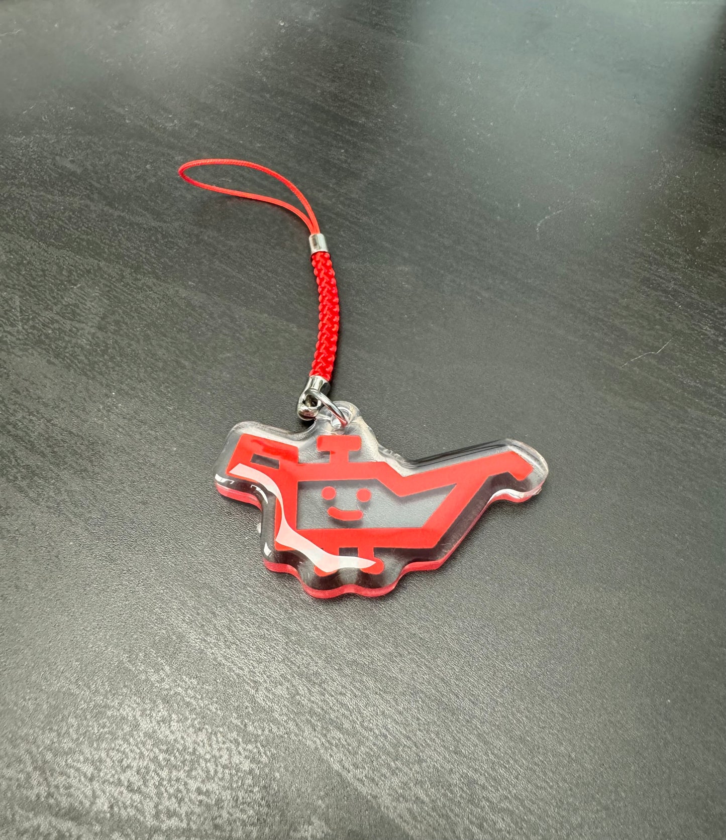 Service Oil Acrylic Keychain